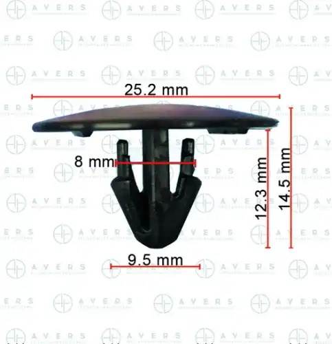 T112804130 Крепеж t112804130 AVERS