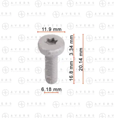 Винт N10156206 AVERS