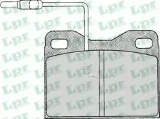 Тормозные колодки дисковые LPR 05P121
