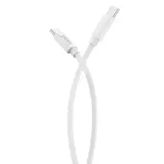 Кабель USB PERO DC-08 PD Type-C to Type-C, 1m, White 1598891