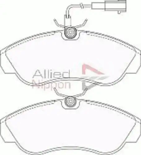 Тормозные колодки дисковые COMLINE CBP11032