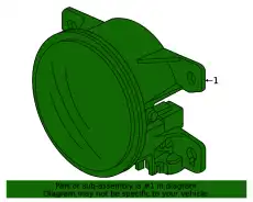 Фара противотуманная HONDA 33950-T20-A01