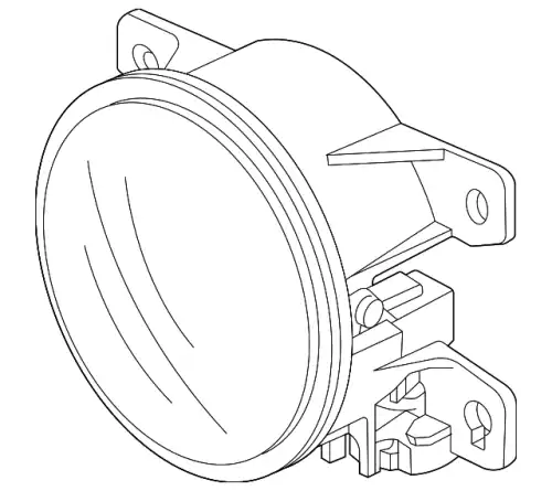 Фара противотуманная HONDA 33950-T20-A01