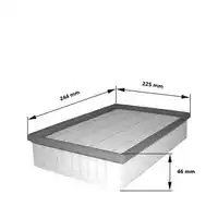 Фильтр воздушный FIL FILTER HP 2436