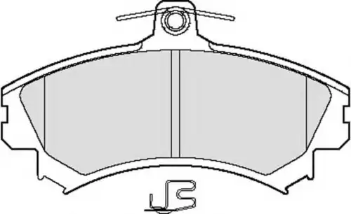 колодки дисковые торм. перед. Smar CBP31304 COMLINE