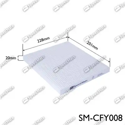 Салонный фильтр SPEEDMATE SM-CFY008