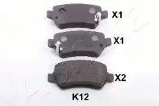 Тормозные колодки дисковые ASHIKA 51-0K-K12