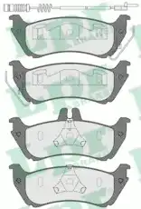 Тормозные колодки дисковые LPR 05P1000A