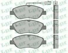 Тормозные колодки дисковые LPR 05P1267