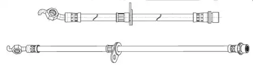 Тормозной шланг \LEXUS 514600 CEF