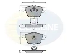 Тормозные колодки дисковые COMLINE CBP01280