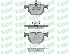 Тормозные колодки дисковые LPR 05P1476