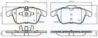 Тормозные колодки дисковые COMLINE CBP06036