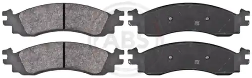Тормозные колодки дисковые A.B.S. 38442