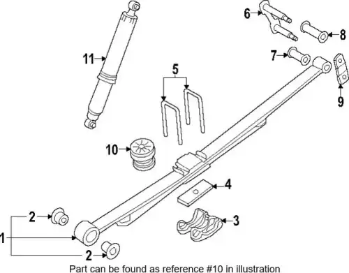 BUMPER MB3Z5K570M FORD