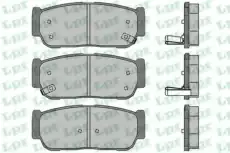 Тормозные колодки дисковые LPR 05P1504
