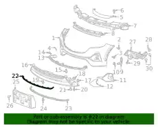 MOLDING 42621356 GM