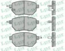 Тормозные колодки дисковые LPR 05P1342