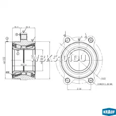 Ступица KRAUF WBK5101DU
