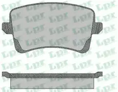 Тормозные колодки дисковые LPR 05P1489