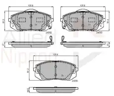 Тормозные колодки дисковые COMLINE ADB31768