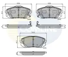 Тормозные колодки дисковые COMLINE CBP31768