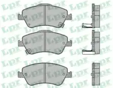 Тормозные колодки дисковые LPR 05P1316