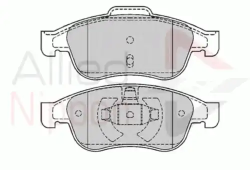 колодки дисковые торм. перед. Ren ADB01677 COMLINE