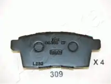 Тормозные колодки дисковые ASHIKA 51-03-309