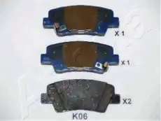 Тормозные колодки дисковые ASHIKA 51-0K-K06