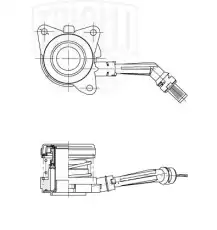 Подшипник выжимной сцепления TRIALLI CT 1019