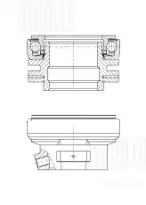 Подшипник выжимной сцепления TRIALLI CT 0712