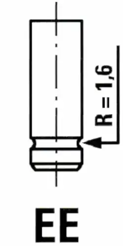клапан впускной MB VL058100 IPSA