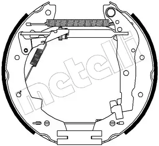 шланг тормозной задн. Mits 51-0150 METELLI
