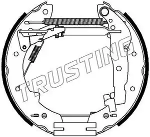 шланг тормозной задн. Mits 6119 TRUSTING