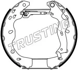 шланг тормозной задн. Fiat 6301 TRUSTING
