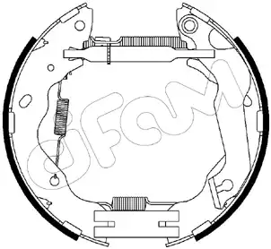 шланг тормозной задн. Ford 151-212 CIFAM
