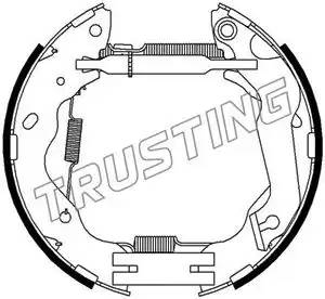 шланг тормозной задн. Ford 6347 TRUSTING