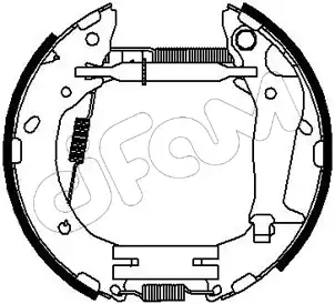 шланг тормозной перед. Ren 151-215 CIFAM