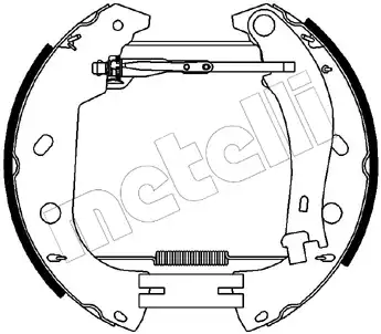 шланг тормозной перед. Ren 51-0216 METELLI
