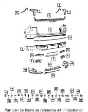 REAR UPPER 68548979AB CHRYSLER