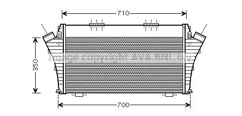 Интеркулер AVA OL4401