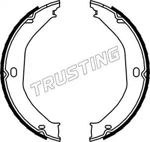 К-т бараб. тормоз. колодок 088.235 TRUSTING