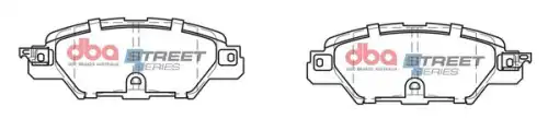 Тормозные колодки дисковые DBA DB2414SS
