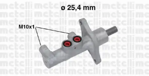 Главный тормозной цилиндр 05-0731 METELLI