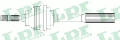 Рулевая рейка LPR DS16027
