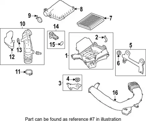 Фильтр воздушный MITSUBISHI 1500A831
