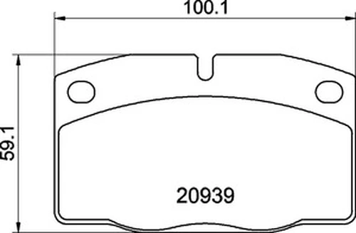 Тормозные колодки дисковые передняя ось MINTEX MDB1141