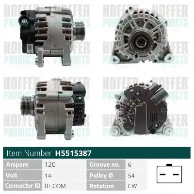 Генератор HOFFER H5515387