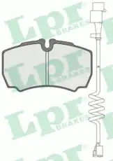 колодки дисковые торм. задн. IVEC 05P830A LPR